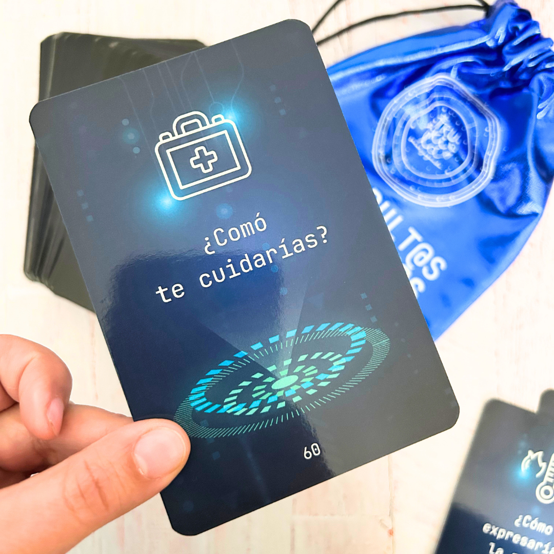 L@s Adult@s que Seremos – Mazo de preguntas para imaginar tu "yo futuro" – para adolescentes y adultos