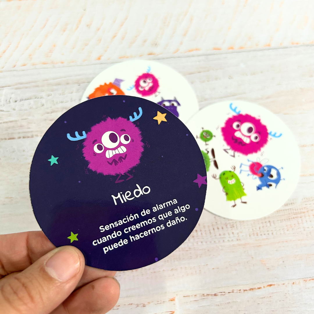 Atrapa Monstruos – Juego rápido para hablar de emociones  – vocabulario emocional y expresión – desde 5 años