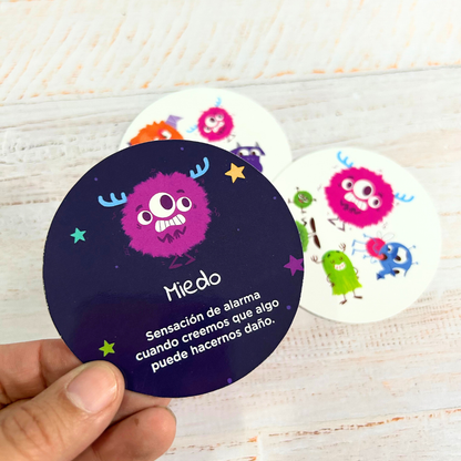 Atrapa Monstruos – Juego rápido para hablar de emociones  – vocabulario emocional y expresión – desde 5 años