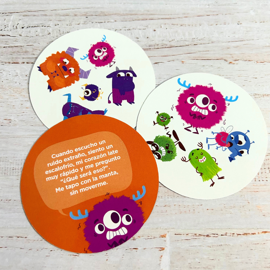 Atrapa Monstruos – Juego rápido para hablar de emociones  – vocabulario emocional y expresión – desde 5 años