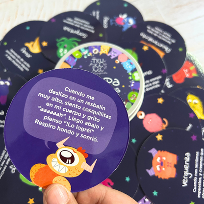 Atrapa Monstruos – Juego rápido para hablar de emociones  – vocabulario emocional y expresión – desde 5 años