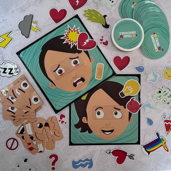 Truki Emociones – Juego imantado de reconocimiento y expresión emocional – desde 3 años