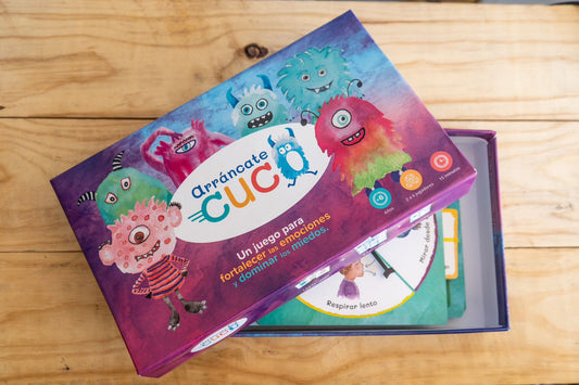 Arráncate Cuco – Juego para trabajar miedos –  desde 5 a 8 años – emociones, cuerpo y estrategias