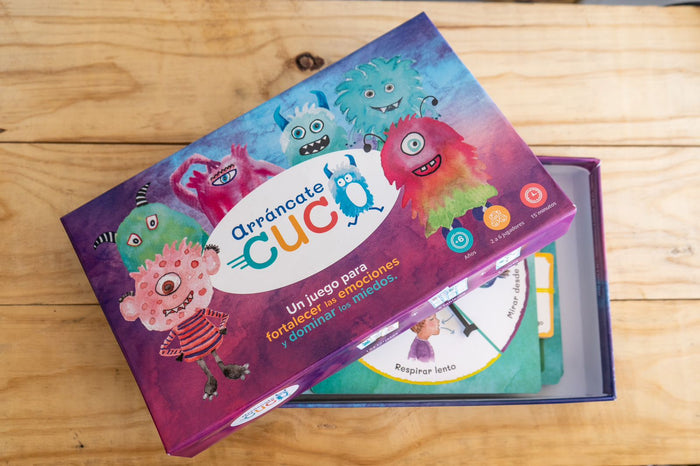 Arráncate Cuco – Juego para trabajar miedos –  desde 5 a 8 años – emociones, cuerpo y estrategias