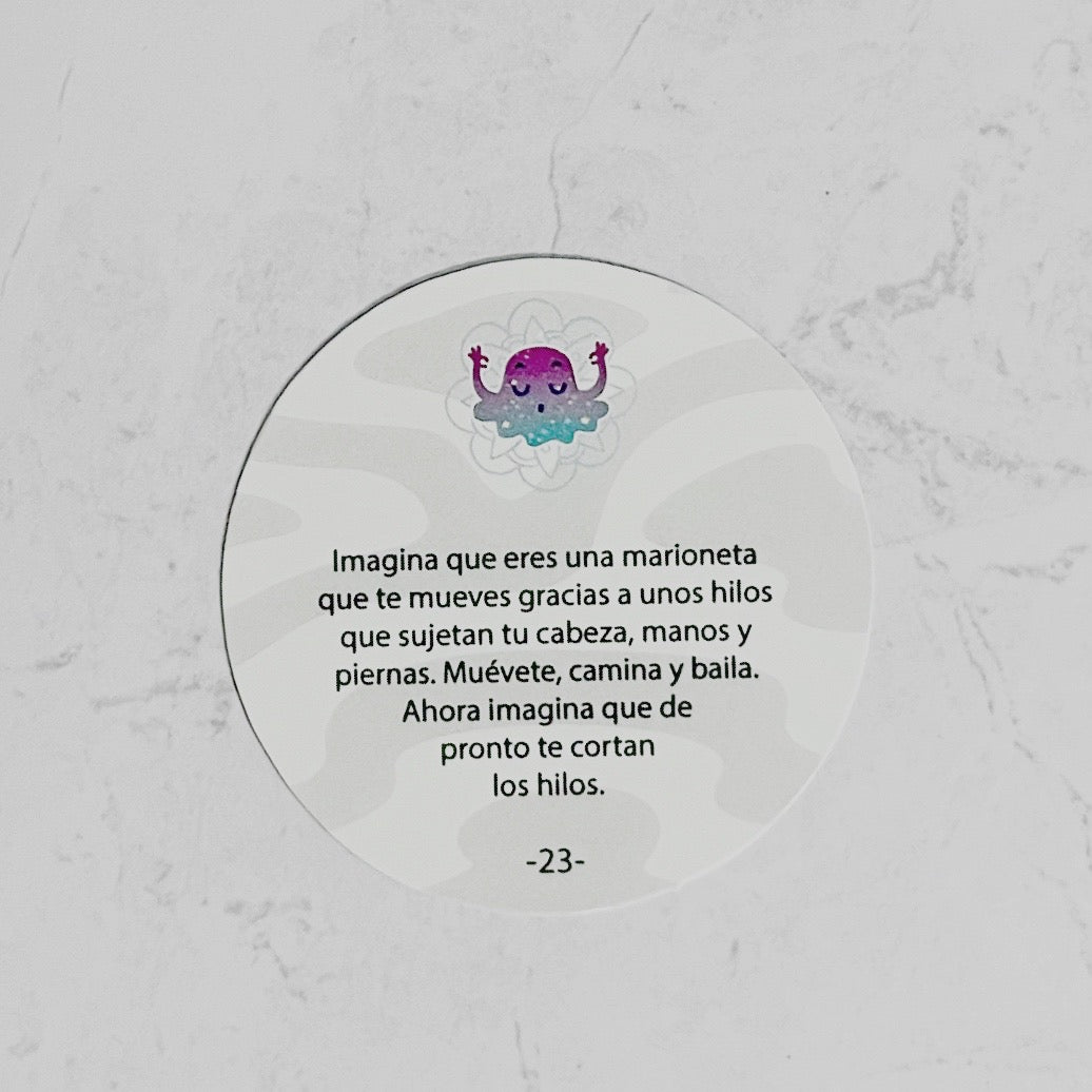Mazo Medita – cartas con ejercicios breves de meditación – desde 3 años – calma, atención y autocontrol