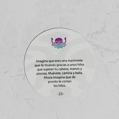 Mazo Medita – cartas con ejercicios breves de meditación – desde 3 años – calma, atención y autocontrol